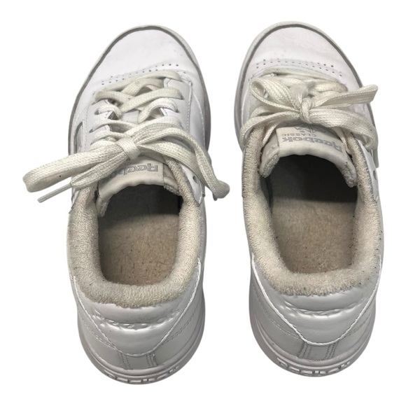 Reebok Women’s Club C White Leather Double Classic Platform Tennis Shoes 7.5 - Picture 8 of 15